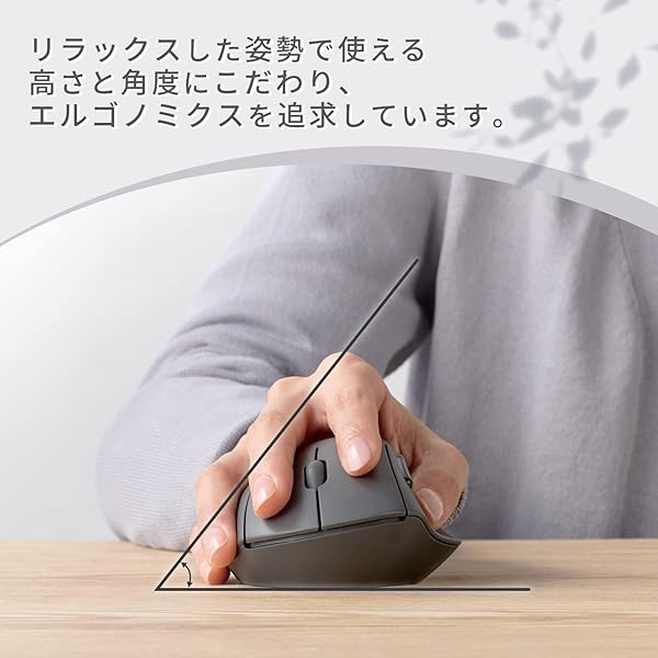 マウス ワイヤレスマウス SHELLPHA 無線2.4GHz 静音 抗菌 5ボタン ブラック M-SH20DBSKBK