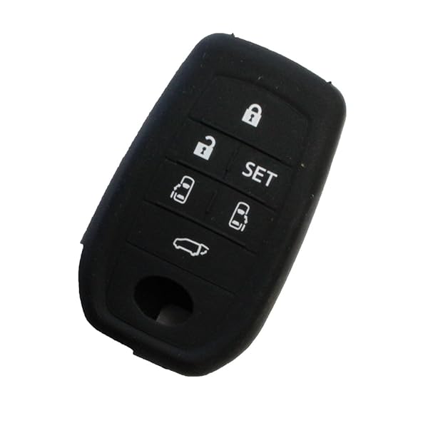 シリコンスマートキーケース ウェルカムパワースライドドアタイプ ブラック