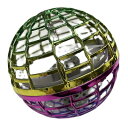 フライング ライト ボール THE FLYING LIGHT BALL レインボー 大