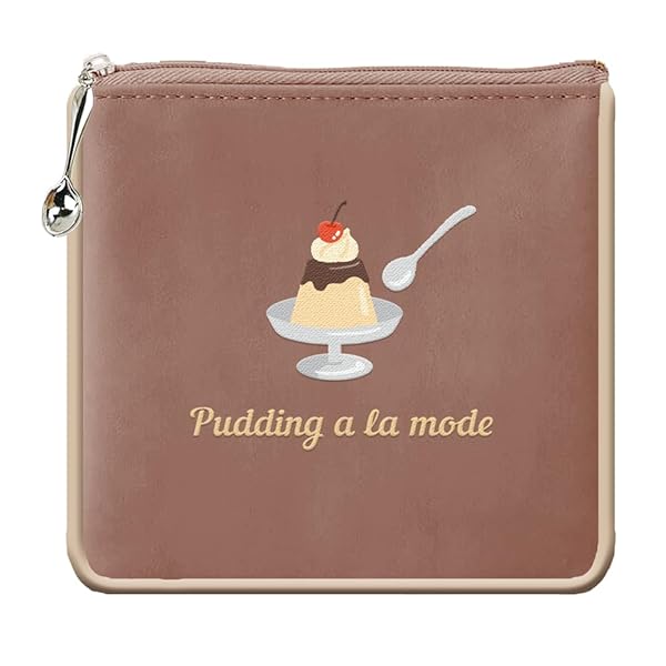 ポーチ フラットミニポーチハラペコレトロ 99850 プリンアラモード