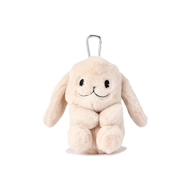 カートポーチ [うさぎシリーズ](たれ耳) / ゴルフ 小物収納 / 262-5184212 040_ベージュ FR