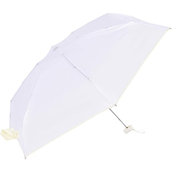 折りたたみ傘 50cm ビニール傘 コンパクト クリアカラー 雨傘 パープル D-065964