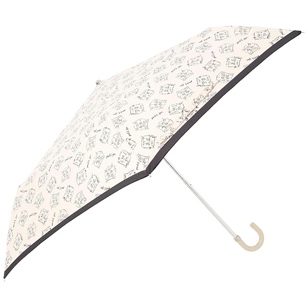 ムーンバット 【ポール アンド ジョー】 雨傘 折りたたみ傘 ヌネット＆ジプシ 21-113-10963-02-21-55