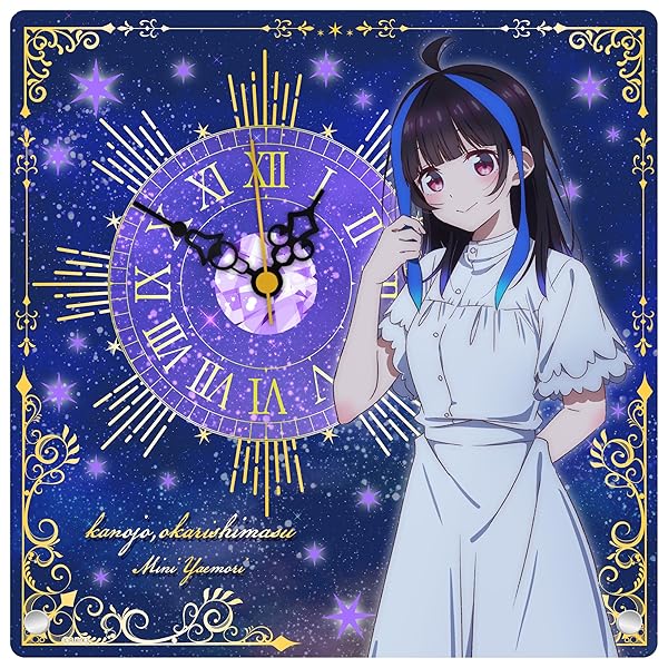 彼女、お借りします 八重森みに アクリル置時計