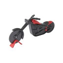 茶谷産業ChataniピザカッターモーターバイクW4.5×D22×H9.5cm870-102, ブラック