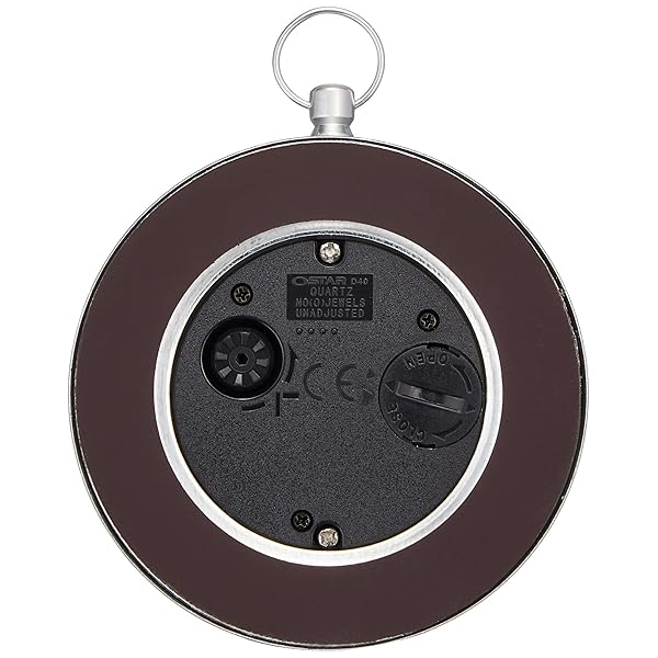 マグネティック クロック ラウンド アイボリー 小ぶりなマグネット付き時計 高さ73mm 幅65mm [3]