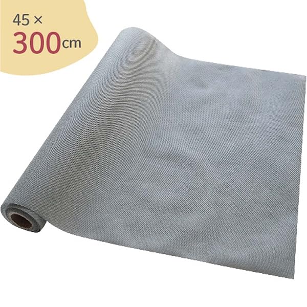 使い捨て フリーカット マット 45×300cm グレー 汚れ防止シート