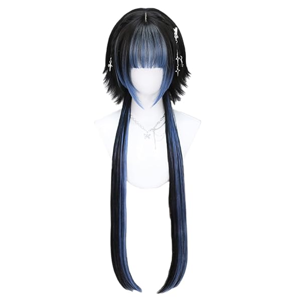 原宿系 ロリータウィッグ クラゲウィッグ 耐熱 レディース フルウィッグ ロング グラデーシ