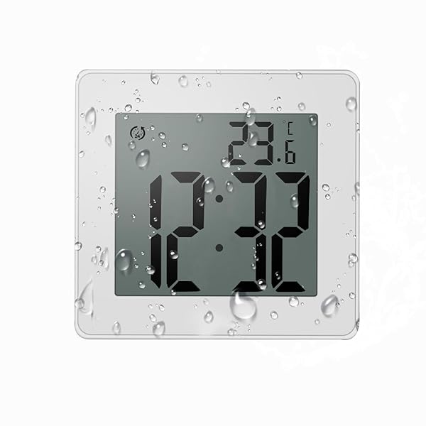 お風呂 時計 LCD大画面時計 24H時間 温度表示 吸盤付き (白)ブランド色ホワイトモデル商品説明【商品概要】【時間管理の達成】デジタル時計は大型LCD時計ディスプレイを搭載し、遠くからでも時間を簡単に確認できます。蒸気のシャワーにも耐える完全防水設計で、浴室、キッチン、家庭、オフィスなど、あらゆる場所で使用できます。時間管理、タイミングの達成、水や電気などのエネルギーを節約します。【簡単切り替え】この風呂 時計 は「MODE」ボタンを押すだけで、3つのモードを簡単に切り替えることができます。1) タイマーモード 2) 時計モード 3) アラームモード。【簡単設定】防水 時計 には4つのタッチボタンがあり、設定が簡単です。石鹸のついた手でも操作できるほど感度が高いです。【タイマー＆時計】この風呂 防水 時計は、カウントダウン機能だけでなく、カウントアップ機能も備えており、必要に応じて選択できます。-10℃～50℃の温度を摂氏で表示します。この時計は24時間表示のみですので、ご注意ください。【3つの設置方法】この防水時計 お風呂用は、スタンド、壁掛け、吸盤の3つの設置方法からお選びいただけます。【商品説明】風呂 時計【商品詳細】商品種別：防水時計商品名：お風呂 時計 LCD大画面時計 24H時間 温度表示 吸盤付き (白)製造元：商品番号：JP8209色：ホワイト商品タイプ：コンテンポラリー【当店からの連絡】