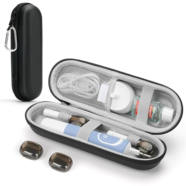 Rakuten - 電動歯ブラシトラベルケース対応機種 Oral B Pro/iO/Philips Sonicare, 歯ブラシ ケース防水, 歯ブラ