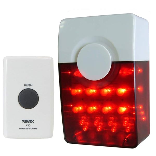 ワイヤレス チャイム Xシリーズ 送受信機セット 防犯 LED 点滅 呼び出しピカフラッシュセット cycleconnection-10097280 サイクルコネクション楽天市場店 パッケージ画像
