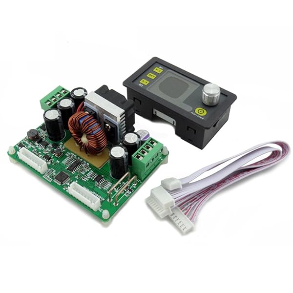Rakuten - 32V 12A 定電圧 電流 プログラマブル 電源 モジュール ステップダウン 電圧計 電流計 DCDCコンバ
