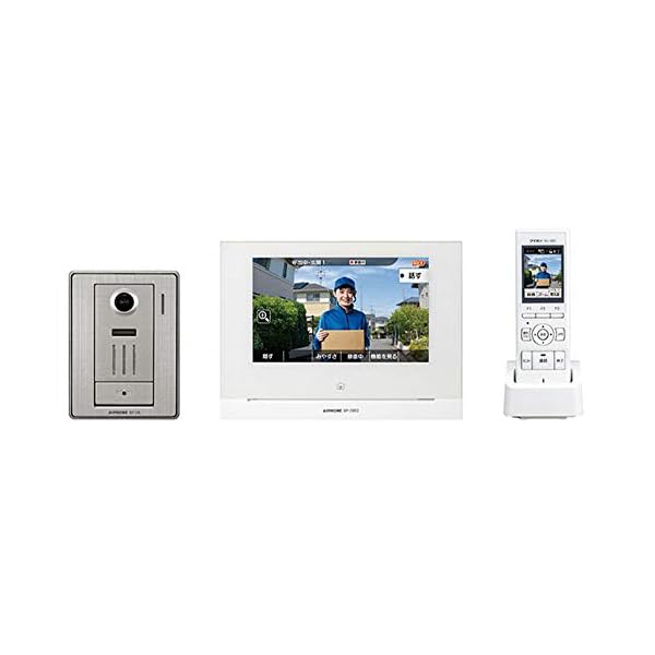 樂天商城 - インターホン ドアホン WP-24 シリーズ 7型 カラーモニター付 親機 約115万画素 2.4型 ワイヤレ