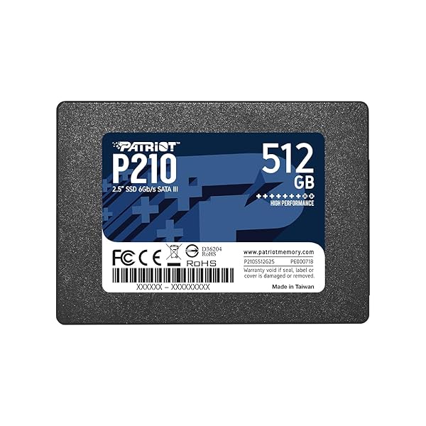 P210 512GB SATA3 内蔵型SSD 6Gb/s 2.5インチ 7mm P210S512G25