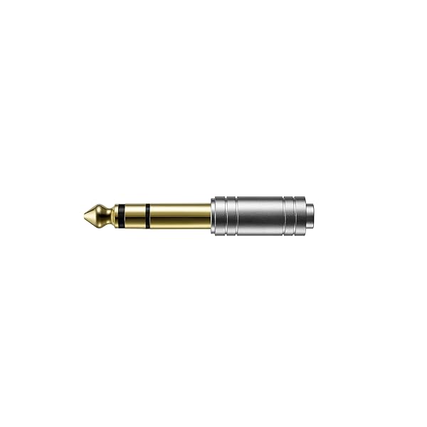 イヤホン 変換プラグ 3.5mm ステレオミニ - 6.3mm ステレオ標準 AT3C1Sa