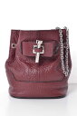 美品 CARVEN Malher Petit バケット バッグ - ボルドー カルヴェン 【中古】