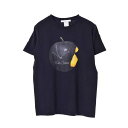 美品 Dr.Franken Time Chaser Apple プリントTシャツ M ブラック ドクターフランケン 