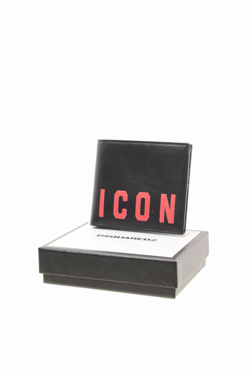 未使用 DSQUARED2 ICON プリント 二つ折