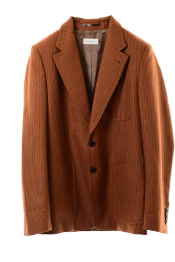 DRIES VAN NOTEN Lovat ストライプ ウール セットアップ 48/46 ブラウン ドリスヴァンノッテン 【中古】 DRIES VAN NOTEN Lovat ストライプ ウール セットアップ 48/46 ブラウン ドリスヴァンノッテン 【中古】