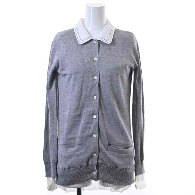 楽天市場】sacai カーディガン(カラーグレー)(レディース 楽天市場】sacai カーディガン(カラーグレー)(レディース
