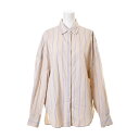 3.1 Phillip Lim ストライプ コットン シャツ 0 ベージュ スリーワン フィリップリム 【中古】(4)