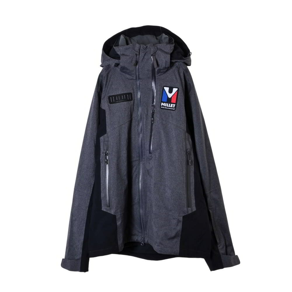 美品 White Mountaineering × MILLET WM1973231 マウンテンパーカー 2 グレー ホワイトマウンテニアリング 【中古】