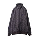 Needles プリント トラックジャケット M ブラウン ニードルス 【中古】