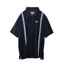 Supreme Velour Warm Up ジャージ M ブラック シュプリーム 【中古】