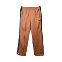 Needles ポリスムース トラックパンツ M ブラウン ニードルス 【中古】