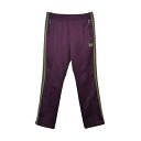 Needles J0223 トラックパンツ M パープル ニードルス 【中古】