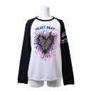 Christian Dior HEART BEAT カシミヤ ラグラン プルオーバーニット 34 ブラック クリスチャンディオール 【中古】