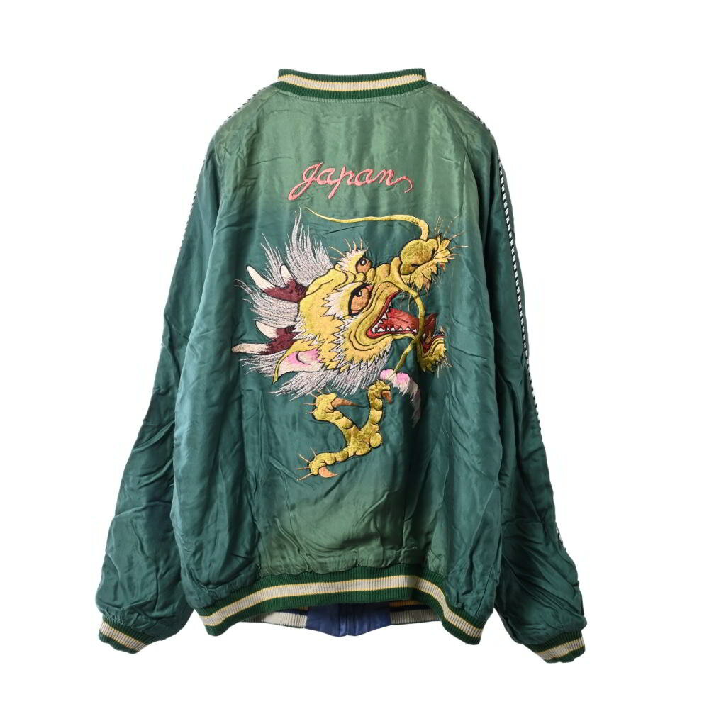 TAILOR TOYO 東洋 Early 1950's Style リバーシブル スーベニア ジャケット XXXL グリーン 東洋テイラー 【中古】