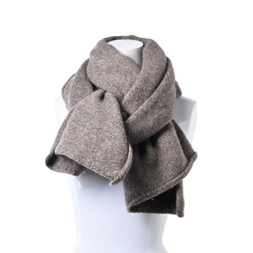 Max Mara YAK混 マフラー - ブラウン マックスマーラ 【中古】 Max Mara YAK混 マフラー - ブラウン マックスマーラ 【中古】