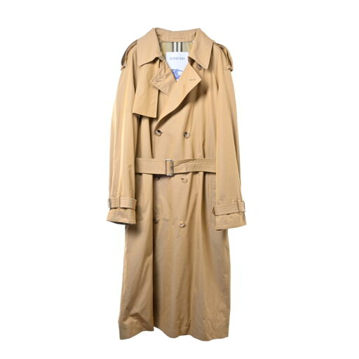 Burberry ロング ダブルブレスト トレンチコート 50 ベージュ バーバリー 【中古】 Burberry ロング ダブルブレスト トレンチコート 50 ベージュ バーバリー 【中古】
