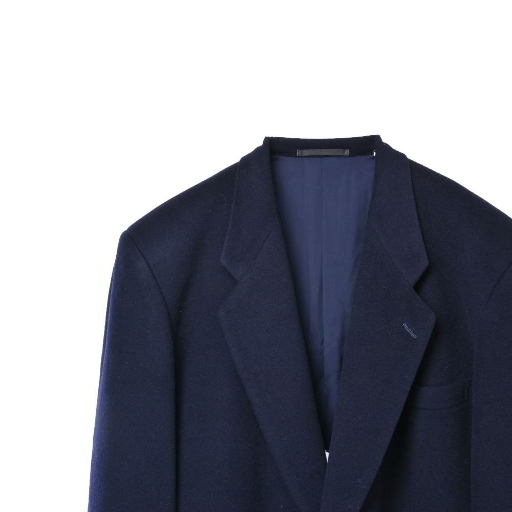 COMME des GARCONS HOMME ウール 2B テーラードジャケット M ネイビー コムデギャルソン オム 【中古】