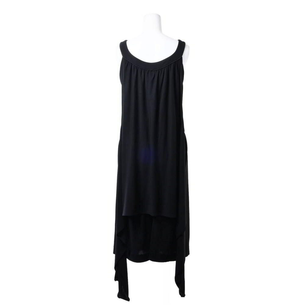 CHANEL 09P P35103 フランス製 レーヨン ワンピース 34 ブラック シャネル 【中古】