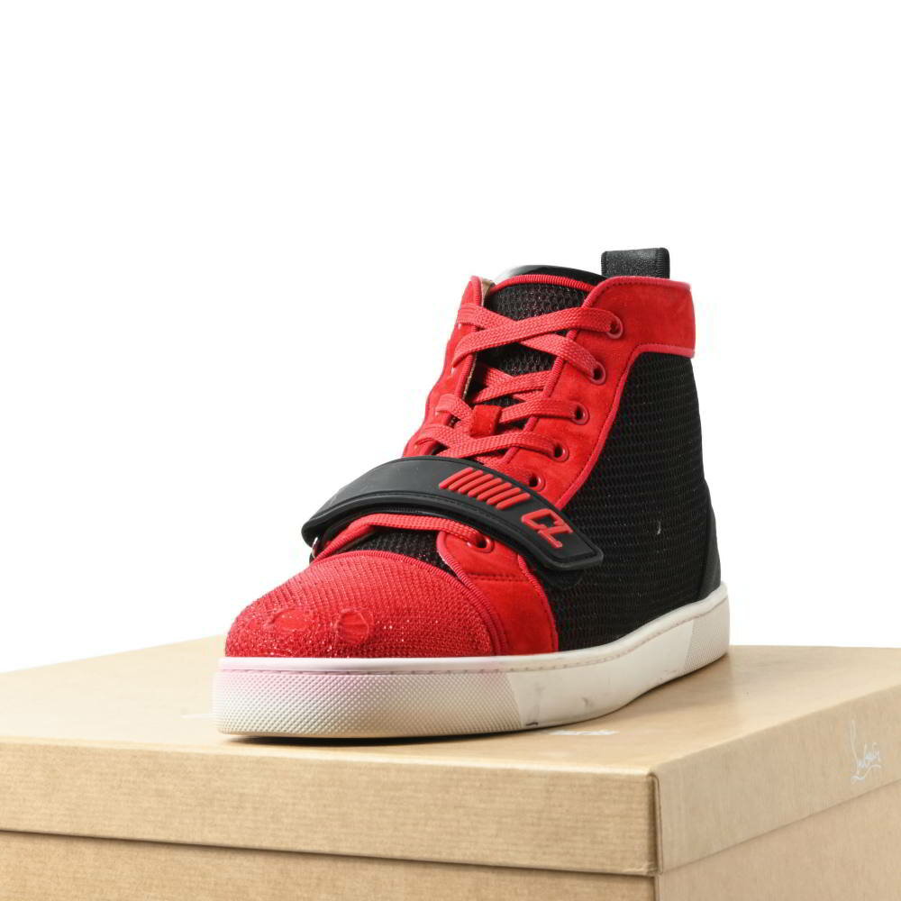 楽天市場】赤（ブランドクリスチャンルブタン）（スニーカー｜メンズ靴