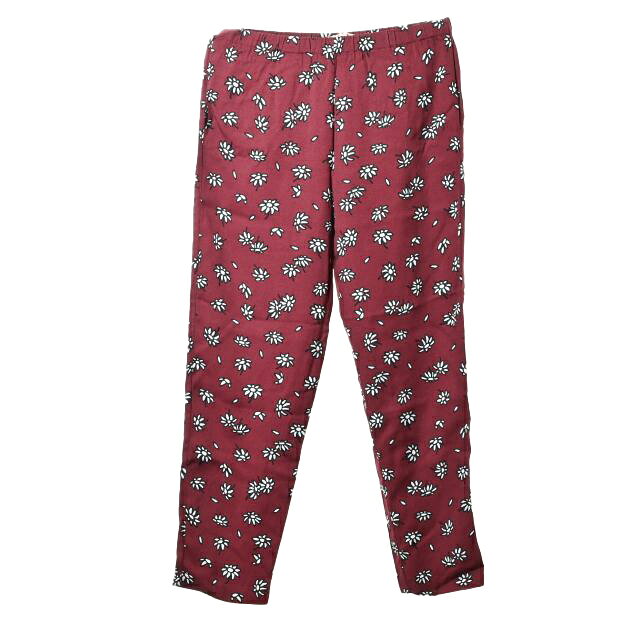 乐天商城 - MARNI KIDS プリント イージー パンツ 14 ボルドー マルニ 【中古】
