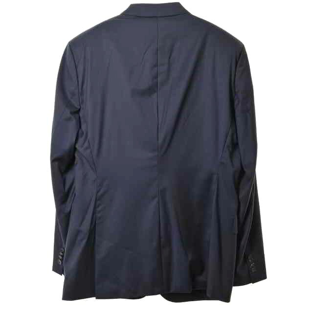CYCLE HEARTS楽天市場店のHUGO BOSS ウール 2B セットアップ 56 ネイビー ヒューゴボス 【中古】｜アングル2