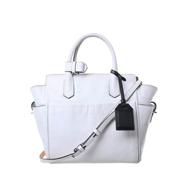 乐天商城 - REED KRAKOFF 2way レザー ショルダー バッグ ONE SIZE ホワイト リード・クラッコフ 【中古】