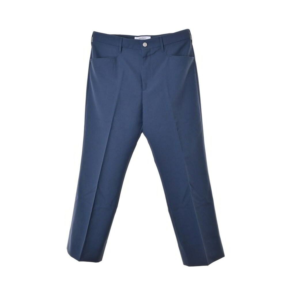 CELLAR DOOR ウール スラックス パンツ - ブルー セラドール 【中古】