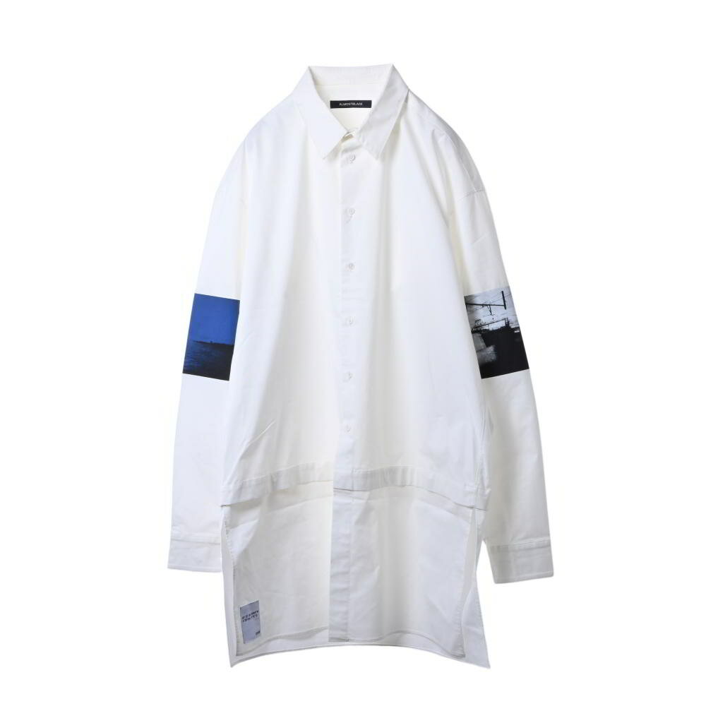 ALMOSTBLACK / 長袖Tシャツ/2/コットン/WHT/23SS-CS038 楽天市場】almostblack（カジュアルシャツ｜トップス）：メンズ