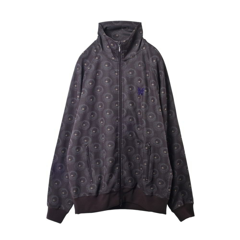 Needles プリント トラックジャケット M ブラウン ニードルス 【中古】