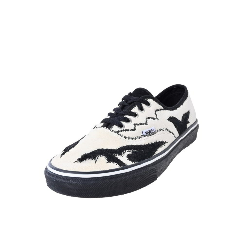 VANS × AUTHENTIC V44CF スエードスニーカー US9 ベージュ バンズ 【中古】