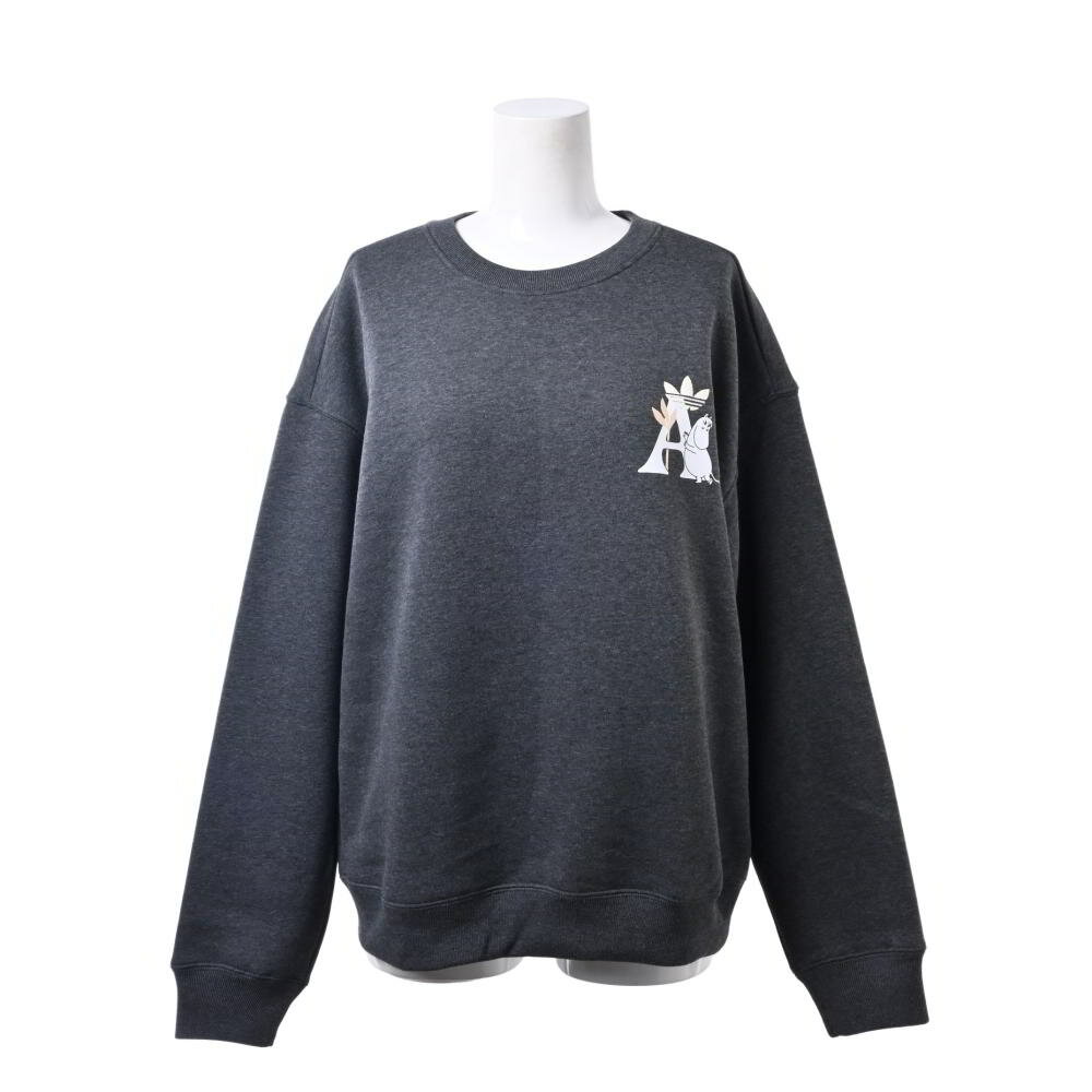 adidas × MOOMIN プリント スウェット セットアップ S/2XS グレー アディダス 【中古】