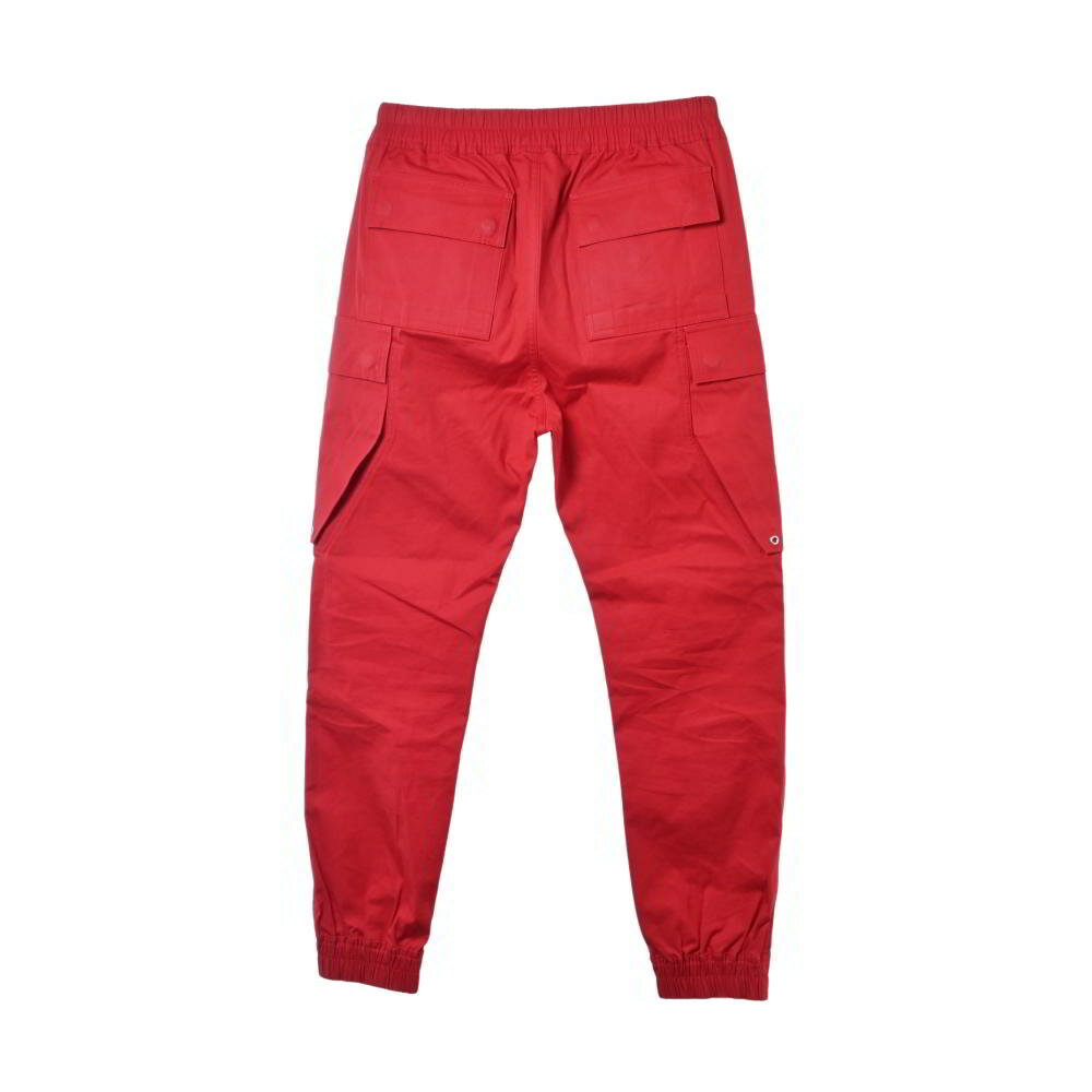 Rick Owens カーゴジョグ パンツ 48 レッド リックオウエンス 【中古】 2