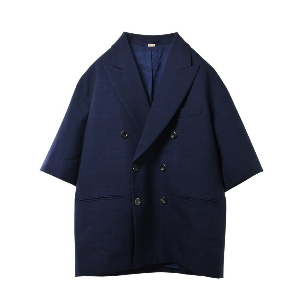 GUCCI GG柄刺繍 ウール ダブル テーラ