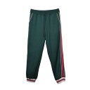 GUCCI GGジャージージャカード ジョギング パンツ M グリーン グッチ 【中古】