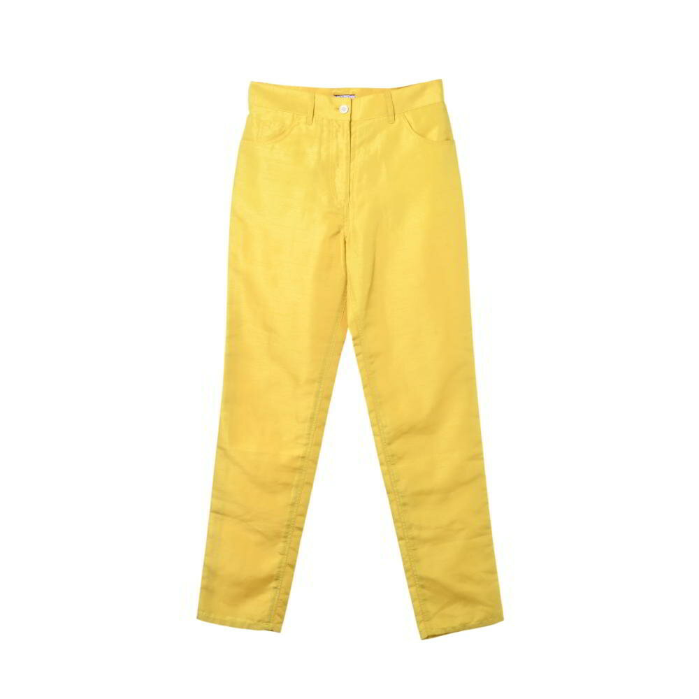 Paul Smith JEANS PO スラックス パンツ 40 イエロー ポールスミスジーンズ 【中古】(4)