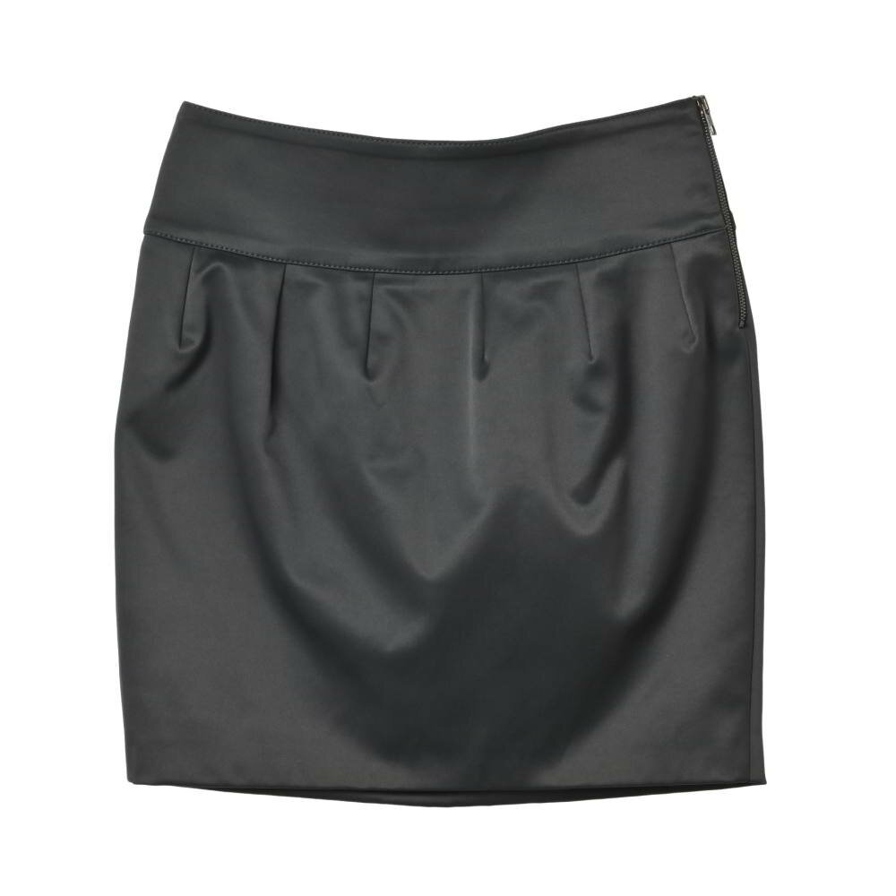 STELLA McCARTNEY POコットン ストレッチ スカート 38 グレー ステラマッカートニー 【中古】